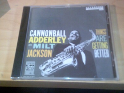 Cannonball Adderley With Milt Jackson - Things Are Getting Better CD NEU (2006)