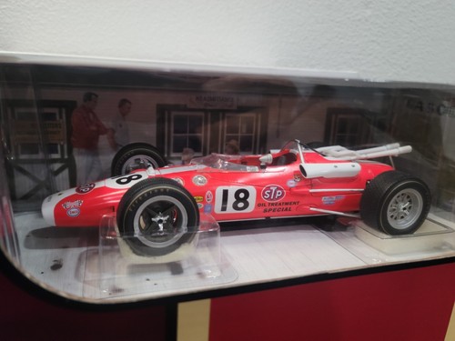 MIB 1966 CAROUSEL 1 LOTUS 38 INDY INDIANAPOLIS 500 STP OIL AL UNSER #18 #5202 - Picture 6 of 17