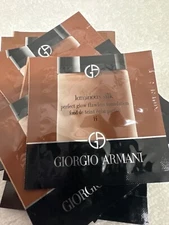 15 X GIORGIO ARMANI LUMINOUS SILK PERFECT GLOW FLAWLESS FOUNDATION 14 DEEP 1 ML