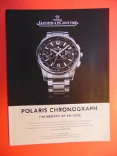 2019 Jaeger-LeCoultre POLARIS CHRONOGRAPH WATCH art print ad