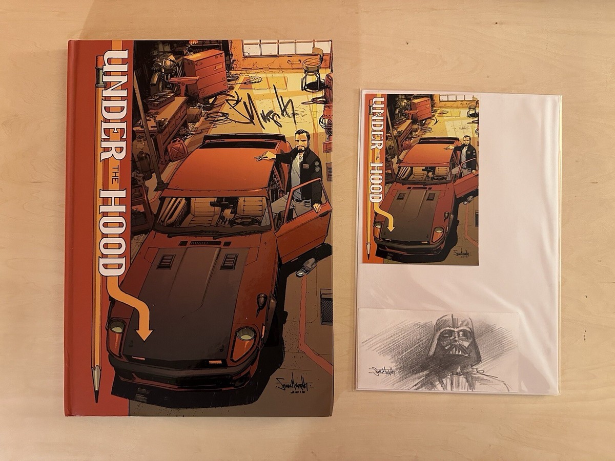 Under The Hood Sean Gordon Murphy Art Book Signed Original Art