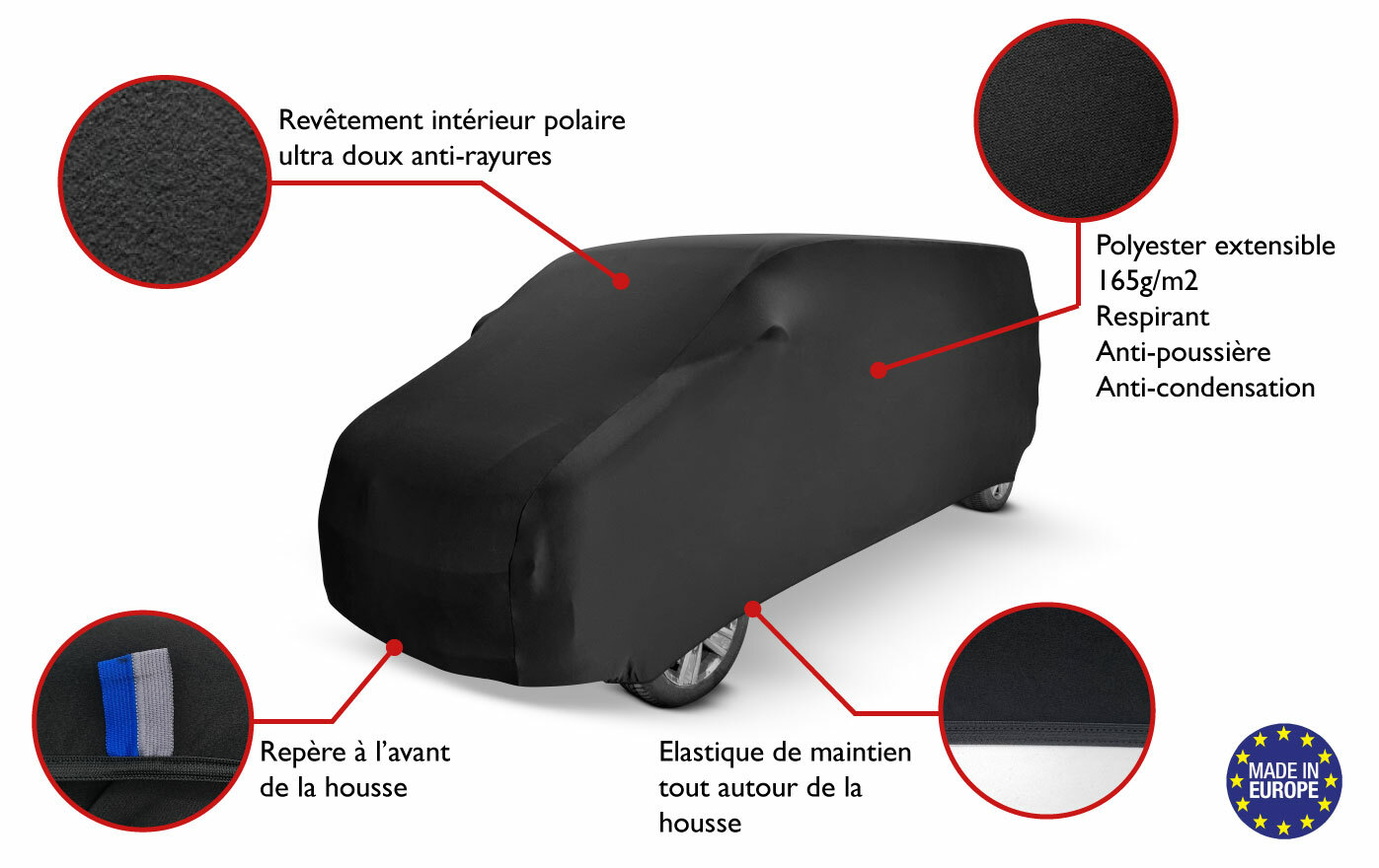Bâche Volkswagen T3 Westfalia housse sur mesure protection extérieur - 3