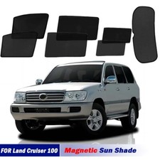 Magnetic Sun Shades For Toyota Land Cruiser J100 9807 Front Windows Sun Blind