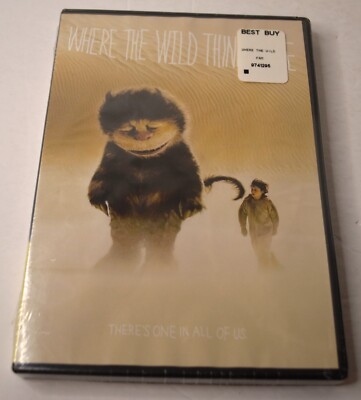 2012 WHERE THE WILD THINGS ARE DVD NEW SEALED MARK RUFFALO
