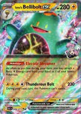 Iono's Bellibolt ex Holo 070/217 Double Rare ME: Ascended Heroes LP Pokemon Card