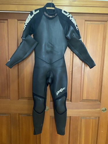 O’NEILL 3:2 Cyclone 1 Full Wet Suit breakaway arms Zen Zip Closure Size Wm Med