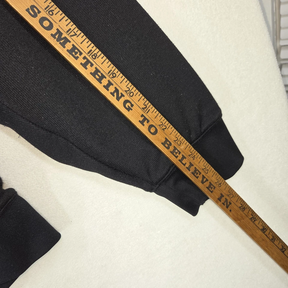 De Colección AND-1 Hombres XXL Chaqueta con Capucha Negra Pesada Años 2000 Y2k Invierno Frío Hip Hop Rap Foto 4 de 4