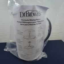 Dr Brown's Formula Mixing Pitcher Baby Bottle Prep Easy Clean Bottle Maker New