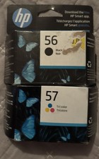 HP 56 Black 57 Tri-color Ink Cartridges - 10/2024