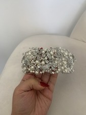 Maritza bridal 1339 Pearl Thick Headband