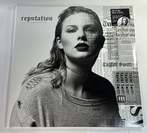 TAYLOR SWIFT: "Reputation" 2017 Original 2LP Pix Disc Vinyl. Mint. New. Sealed