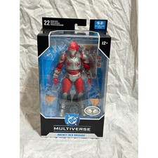 McFarlane DC Multiverse Rocket Red Brigade Platinum Edition Action Figure 7in