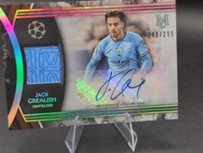 2022-23 Topps Jack Grealish Platinum Curated UEFA Soccer Cards Checklist 21