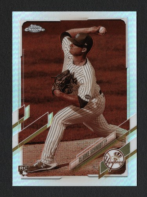 #ad #ad Clarke Schmidt 2021 Topps Chrome Rookie Sepia Refractor #115 Yankees $0.99