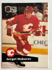 1991-92 Pro Set #39 Sergei Makarov Calgary Flames