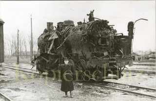 Foto DR Ost 56.2 8 vom Bw Sh (Schanz) um 1943