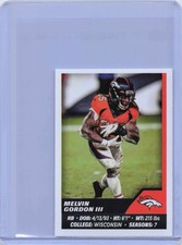 2021 Panini NFL Sticker & Card Collection - Sticker - Melvin Gordon III, #236