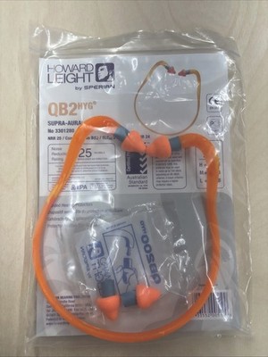 HOWARD LEIGHT QB2HYG Headband Earplug with replacement QB200HYG pods