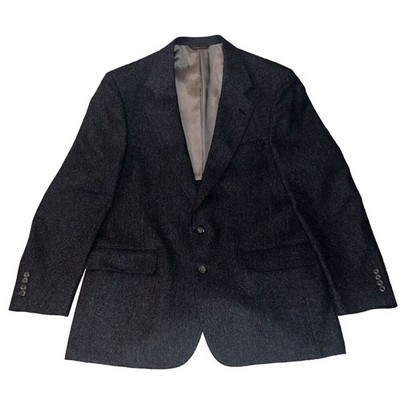 Vintage 70/80s Dayton Hudson Cricketeer Blazer Men 44R Tweed Sport Coat USA made