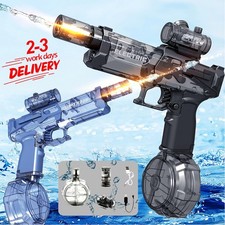 Ultimate Battle Blaster Electric Water Guns with Realistic Gun Muzzle Flame UK