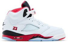 Jordan Air Jordan 5 Retro Fire Red Black Tongue 2025 Style # Size 7Y