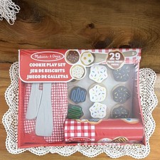 Melissa Doug Wooden Slice Bake Cookie Play Set Age 3