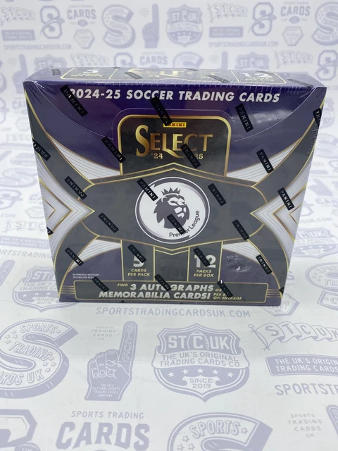 Random Team  17 - 24/25 Panini Select Premier League HOBBY BOX BREAK