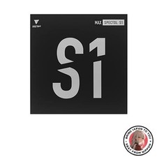 New VICTAS Spectol S1 Table Tennis Rubber Black 0020 MAX 210010