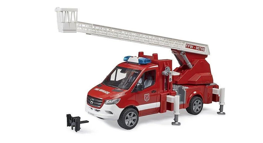 BRUDER MB Sprinter Fire Service with Turntable Ladder - B102673 - FIRE TOY