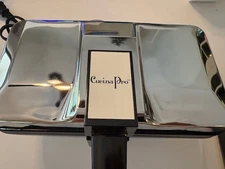 Cucina Pro Pizzelle Baker Maker Non-Stick Electric 220-05NS 