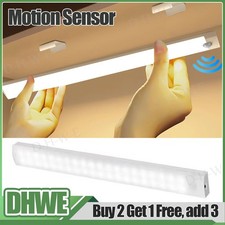 Wireless PIR Motion Sensor Light Strip Rechargeable Cabinet Lamp Night Lights