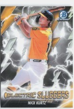 2026 Bowman #ES-22 Nick Kurtz Electric Sluggers