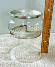 VINTAGE PYREX GLASS COFFEE POT PERCOLATOR VACUUM PUMP STEM -BASKET-COMPLETE