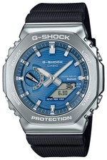 CASIO G-SHOCK G-STEEL GBM-2100A-2BJF Metal Bezel Solar Bluetooth Blue Men Watch