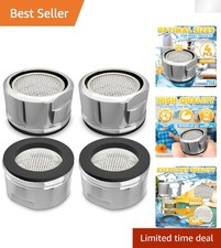 Universal Fit Faucet Aerator Set - Rust-Resistant Effortless Installation