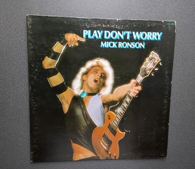 MICK RONSON Play Don't Worry LP RCA Victor 1975 Gatefold EX