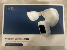 Ring Floodlight Cam Wired Pro Outdoor Camera 3D Motion Wi-Fi Alexa