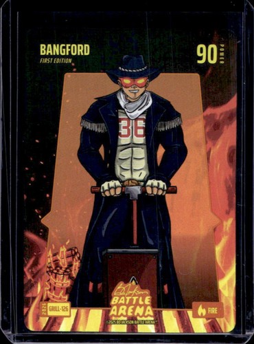 2026 Bo Jackson Battle Arena 1st Ed. Bangford Grillin' Battlefoil #GRILL-126