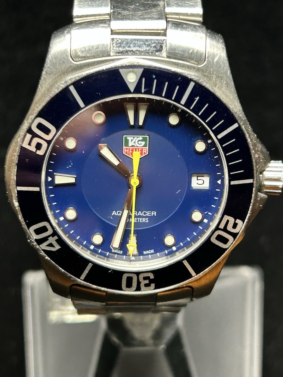 TAG Heuer Aquaracer Blue Men's Watch - WAB1112 | eBay