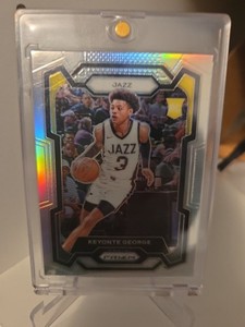 KEYONTE GEORGE 2023-24 Panini Prizm Silver #127 Rookie RC. One Touch Included.