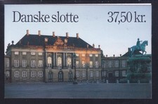 Denmark 1001 MNH 1994 37.50k Amalienborg Castle Copenhagen Full Booklet of 10 VF
