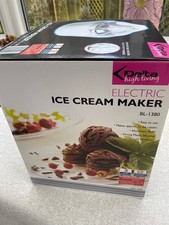 Ice Cream Maker-Delta High Living model BL-1380 - New in the Box, 240v Electric