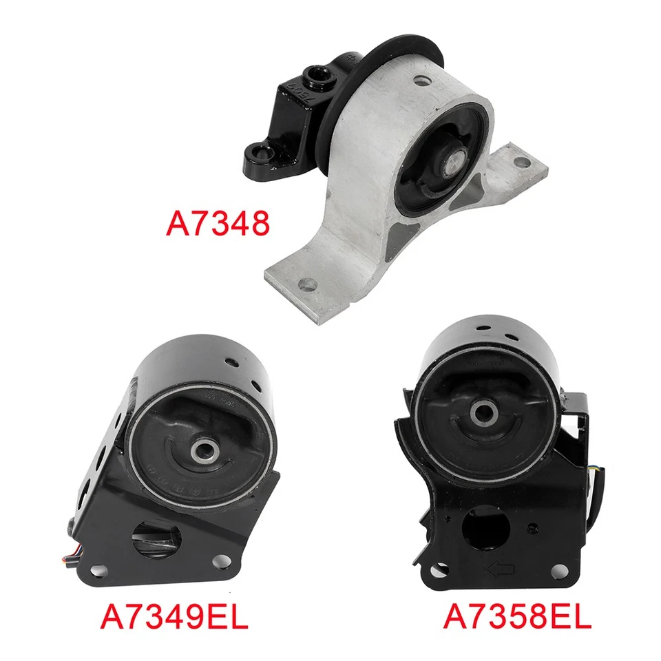 Kit de montaje de motor para Nissan Murano 3,5 L 2005-2007 A7349EL A7358EL A7348 Foto 3 de 4