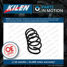Coil Spring fits SKODA SUPERB Mk2 2.0D Front 08 to 15 Suspension Kilen Quality