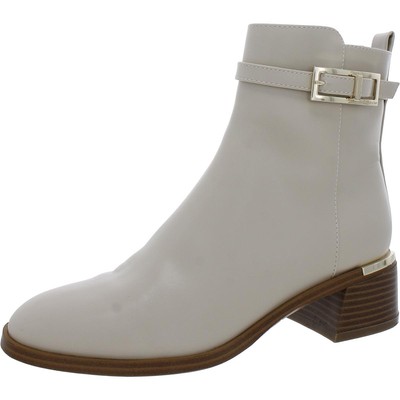 Calvin Klein Womens Jallis 2 Brown Ankle Boots Shoes 5 Medium (B,M) BHFO 9237