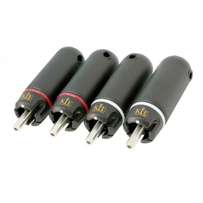 KLE Innovations Perfect 22 Harmony RCA Plug Connectors (A set of 4 pieces)