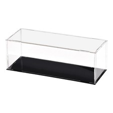 1 Pack Acrylic Display Case Box Transparent Dustproof Showcase 30x10x10cm