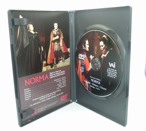 Montserrat Caball NORMA Vincenzo Bellini Jon Vickers OPERA DVD MINT! FREE SHIP - Picture 3 of 3