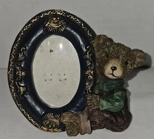 Vintage Adorable Teddy Bear Picture Frame