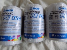 3 x Mapei MAPEBAND PE 120 PVC Waterproofing Tape | 5M